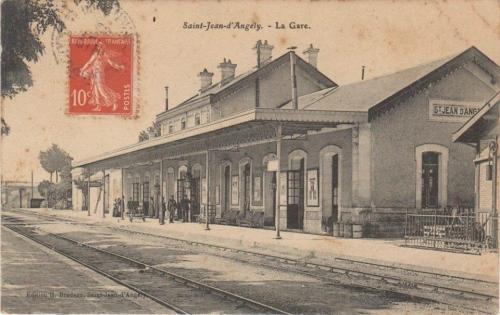 st jean d angelys - St Jean d'Angely (17) Gare_s17