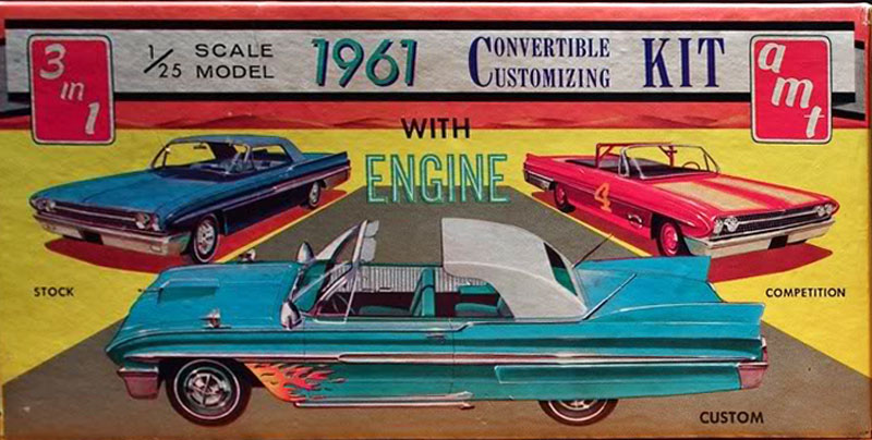 Chevrolet Impala 1961 customizing kit amt - 1/25  1961co10