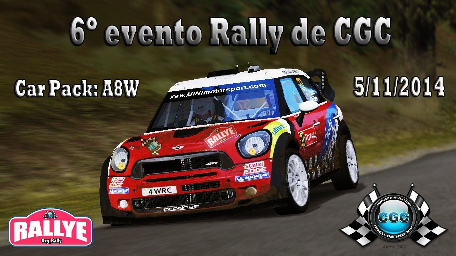 6º Evento de temporada   ▄▀▄  Rally  Rias Baixas  ▄▀▄  05/11/2014 Anunci11