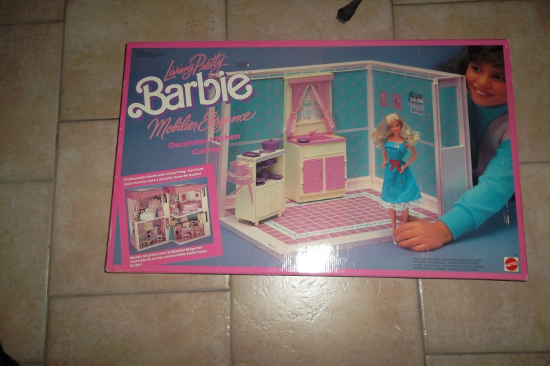 barbie - LIVING PRETTY BARBIE MOBILIER ELEGANCE. DECORAZIONI CUCINA. 00711