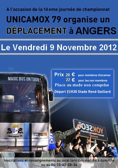 Angers -  [14 ème journée] Angers SCO - Chamois Niortais vendredi 09 Novembre 18h45 311