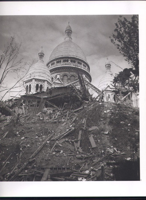 DOSSIER PHOTOS : Les églises, cathédrales et basiliques de France bombardées par les anglo-américains Paris_11