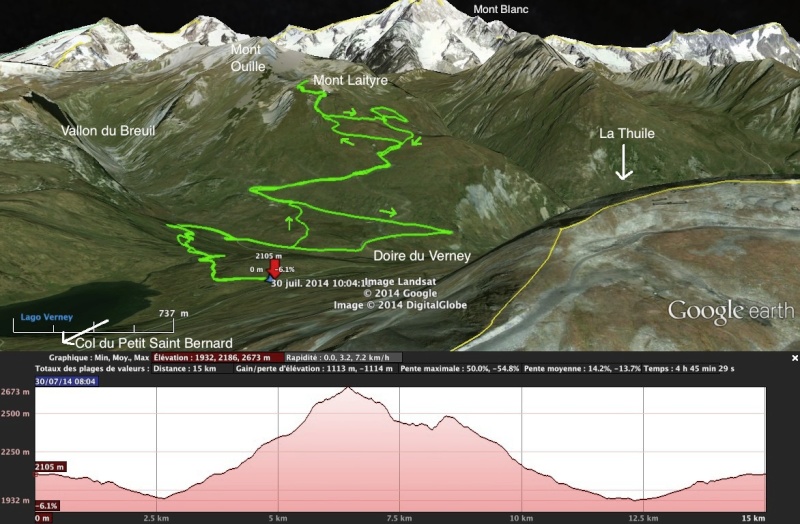 Lac Verney - Mont Laityre (La Thuile) Laityr10