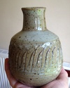 Mystery bottle vase marked m - Marg Hall? Marjorie Hengeveld? Img_3211