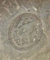 Pewter tray, armorial? Img_3613