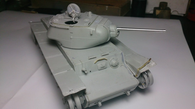 KV1-S HEAVY TANK TRUMPETER 1/35 Kvs_i10