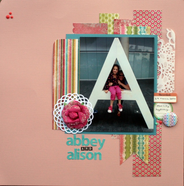 Patterned Paper challenge GALLERY Abbey10