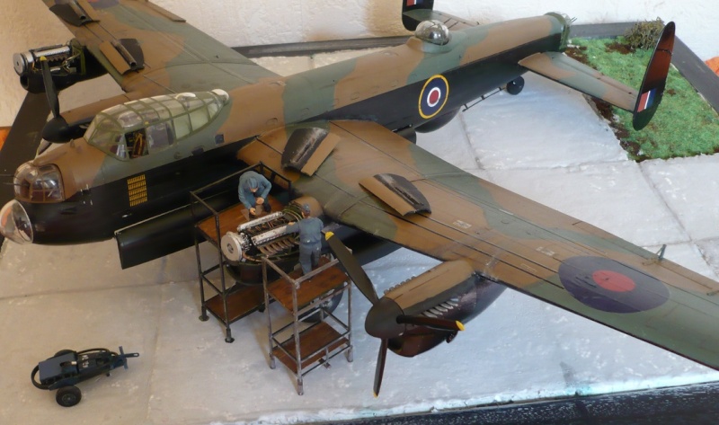 (VITRINE PROJET AA) AVRO Lancaster BI 50 squadron RAF 1/48 - Page 9 Club_010