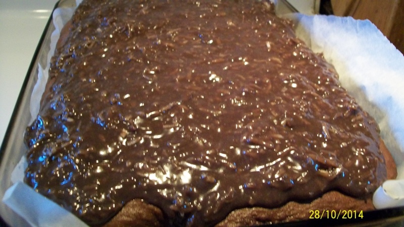 Gâteau allemand au chocolat  100_6416