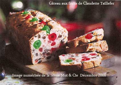 Gâteau aux fruits de Claudette Taillefer Gateau10