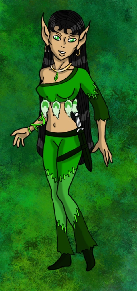 Vaeri's Colorings and Art Greens12