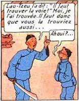Attention chérie, ca va trancher... Tintin14