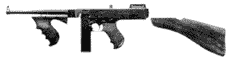 La SUBMACHIN GUN  ou Thompson  Model110