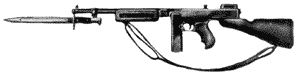 La SUBMACHIN GUN  ou Thompson  Model111