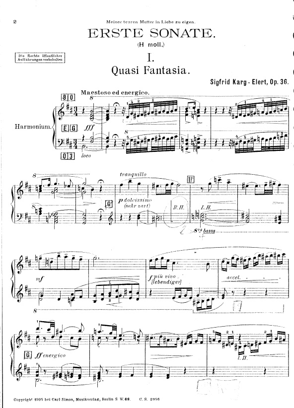looking for last missing harmoniums score by Karg-Elert Sonata10