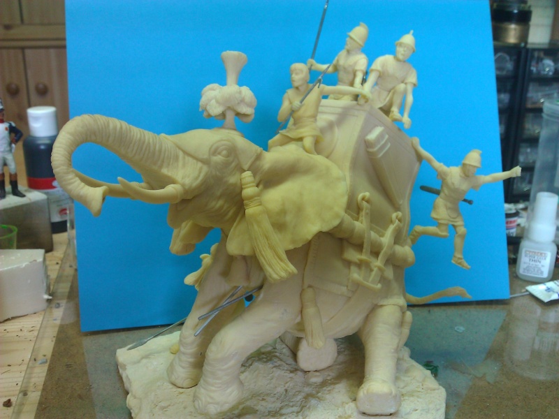 Elephant de Guerre carthaginois. Wp_00212