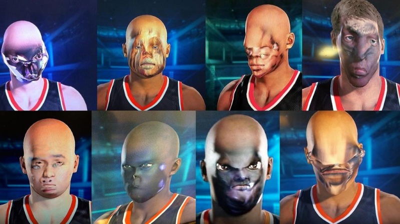 Des premiers résultats effrayants pour la reconnaissance faciale de NBA 2K15  Gvupzm10