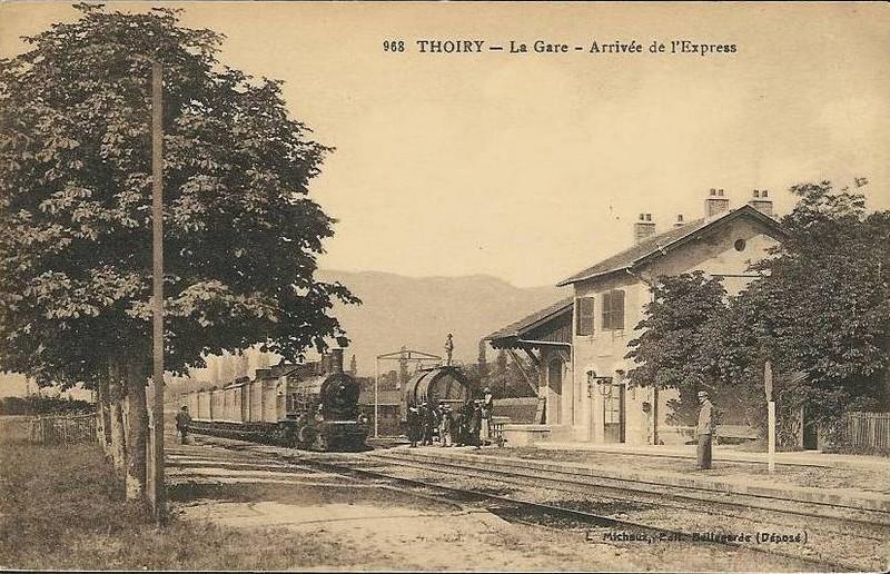 Cartes postales ferroviaires - Page 2 Thoiry10