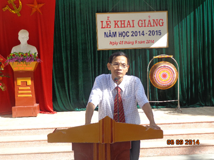 Lễ khai giảng năm học 2014-2015 Kg201423