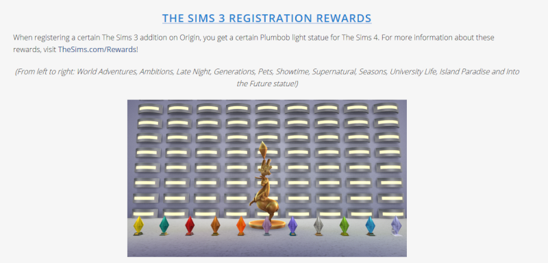 the sims 4 list of rewards traits