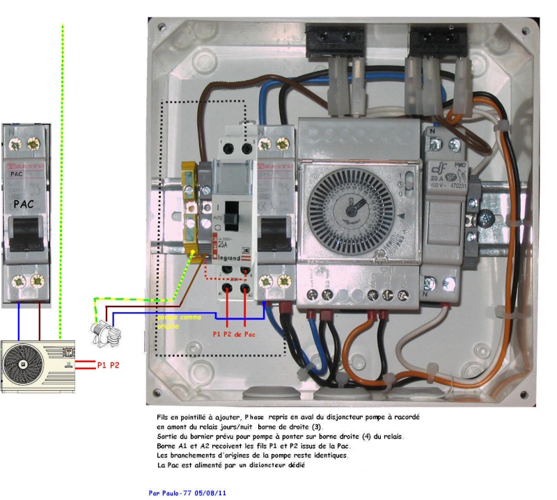 Branchement électrique PAC, electrolyseur et contrôleur PH - Page 2 Tablea11