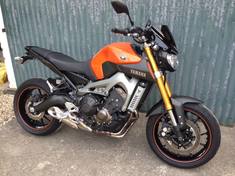 [VENDS] Yamaha MT09 Orange Blazing Image10