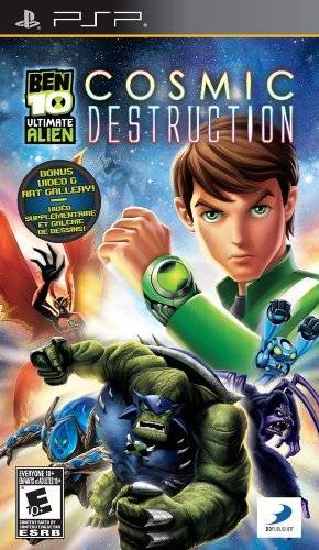  تحميل لعبة Ben 10: Ultimate Alien — Cosmic Destruction PSP برابط واحد + اسرار اللعبة Ben-1010