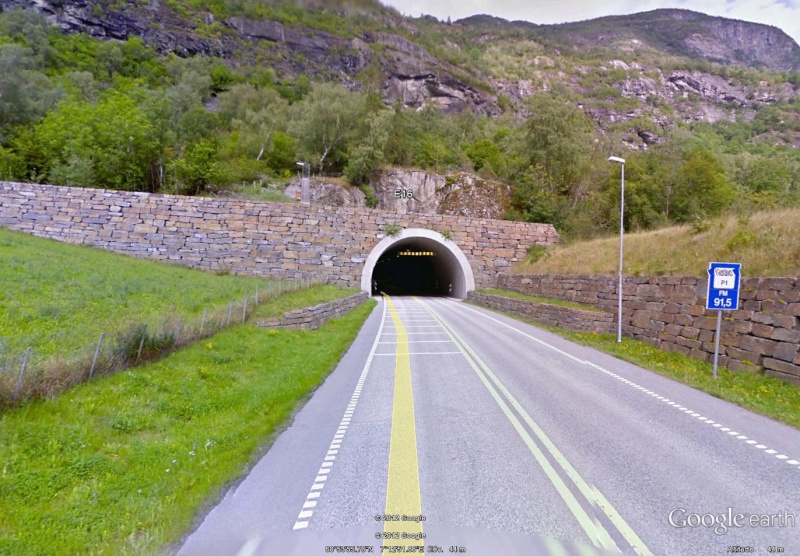 Les tunnels illustrés avec Google Earth Tunnel10