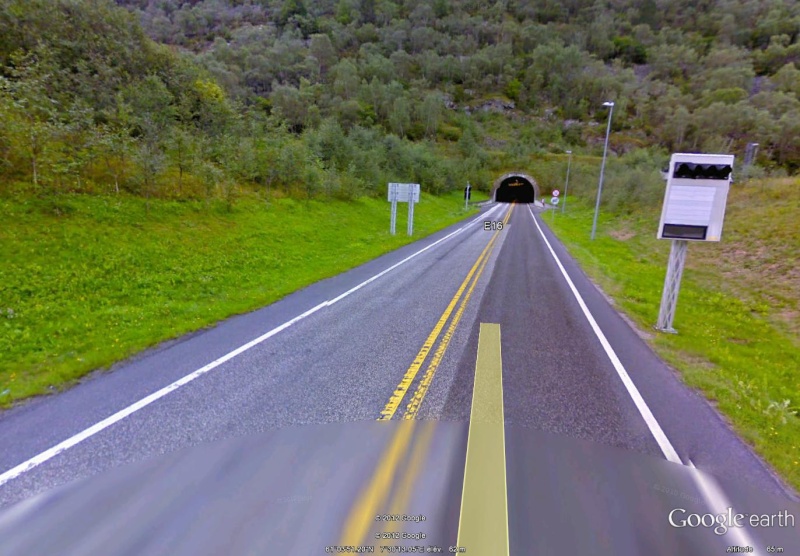 Les tunnels illustrés avec Google Earth Tunnel11