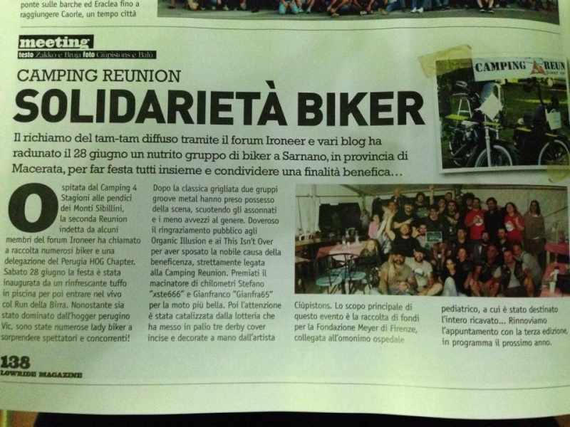 Abbiamo fatto il bis!!! Il Camping Reunion su Low Rider!!!!! Foto10