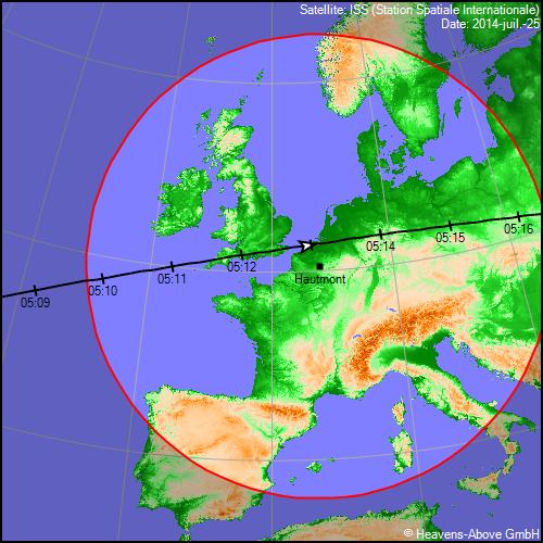 2014: le 25/07 à 5H00 - Lumière étrange dans le ciel - hautmont - Nord (dép.59) Hautmo10
