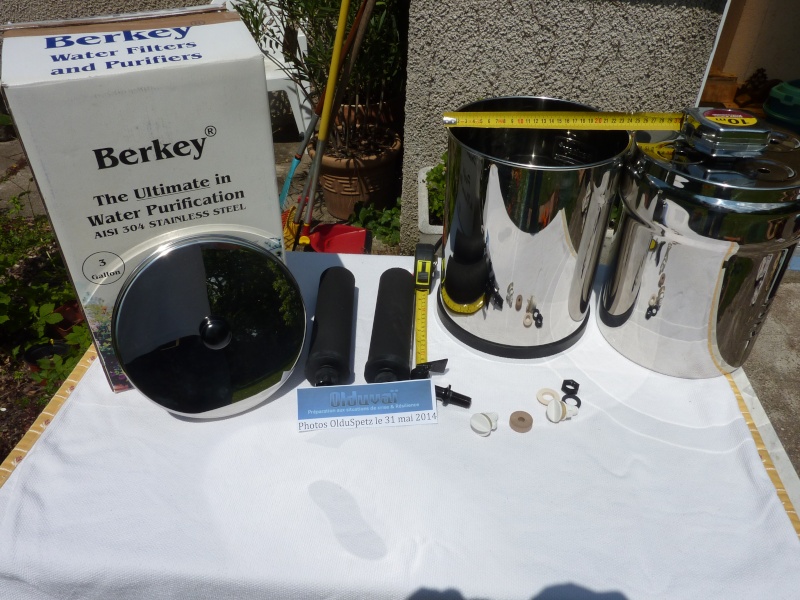 RETEX achat et mise en service d’un Filtre BERKEY P1040517