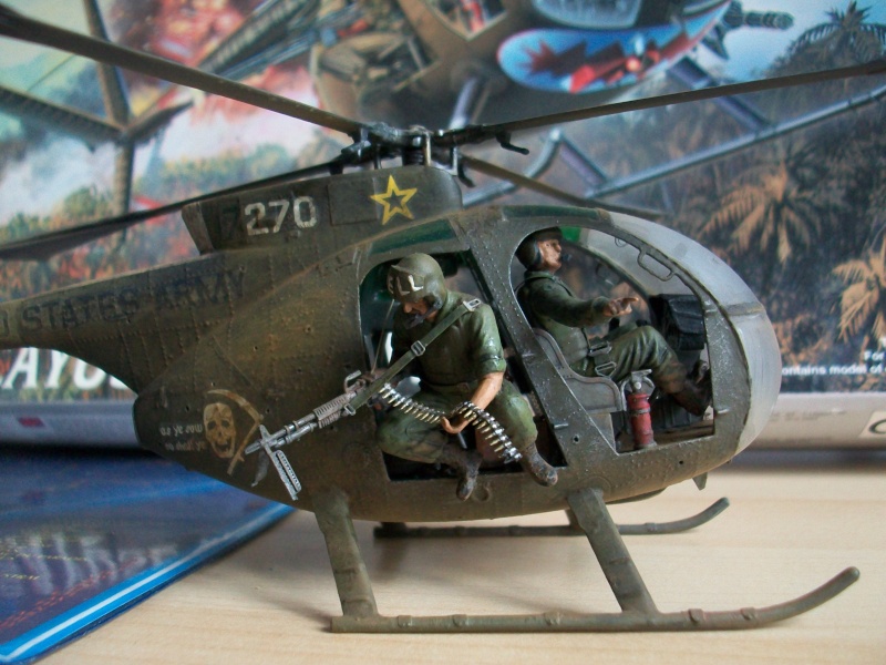 OH-6A Cayuse w/Crew DRAGON 1/35 'Nam' Series 101_1212