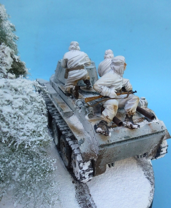 Sibériens de l'armée rouge - Moscou 1941 - Hobby fan 1/35 19h110