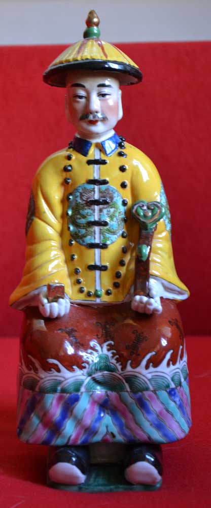 Vase carre de marque Qianlong Fulush10