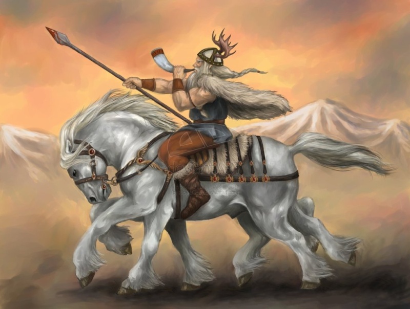 Sleipnir The Eight Legged Horsey Odin_a10