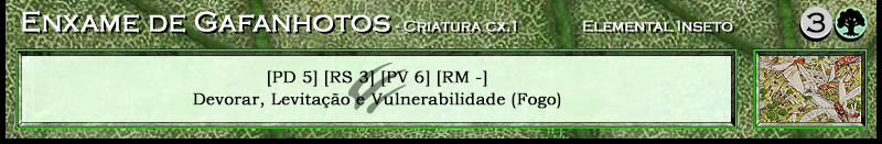 Grimório - Mágicas Verdes Básicas Enxame10