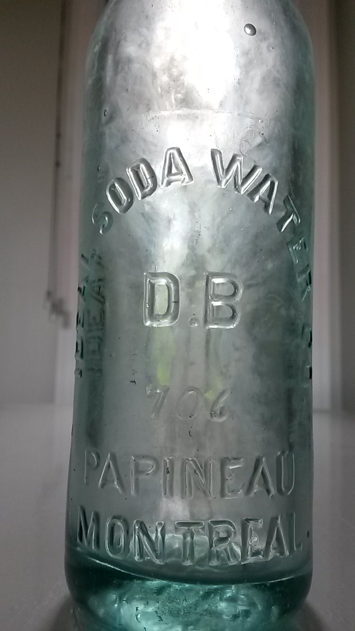 Ideal Soda Water Co., 706 Papineau Montreal Ideal210