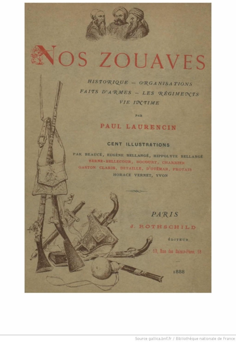 Les ZOUAVES F11110