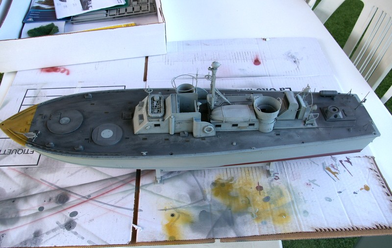 Torpedo boat PT - 596 [Italeri 1/35] Imgp7212