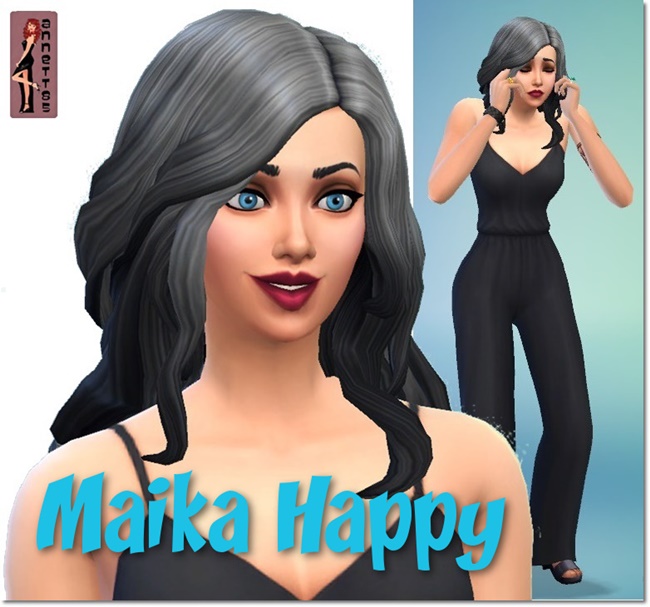 Sims Face and Body Maikah15