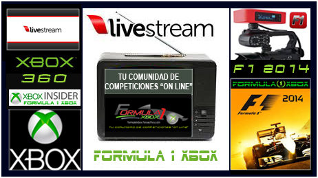 FORMULA 1 XBOX TV / CARRERAS VIRTUALES EN DIRECTO. Bueno210