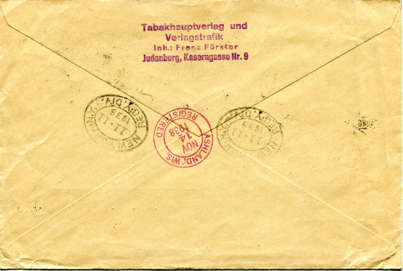 flugpost - Österreich im III. Reich (Ostmark) Belege - Seite 4 Dr-51811