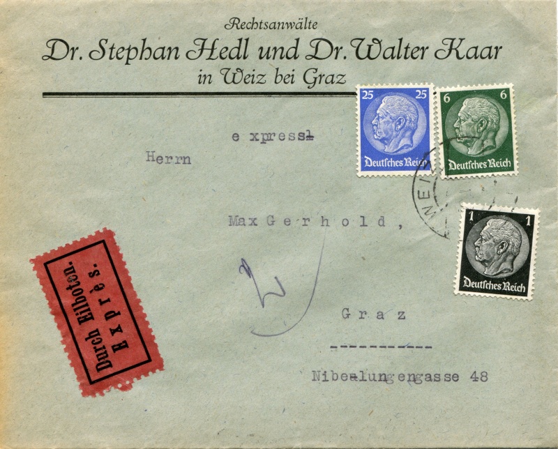 wien - Österreich im III. Reich (Ostmark) Belege - Seite 3 Dr-52210