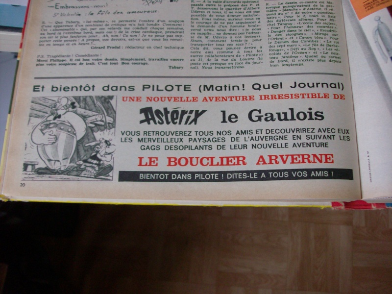 les pubs vintage astérix dans PILOTE 2_610