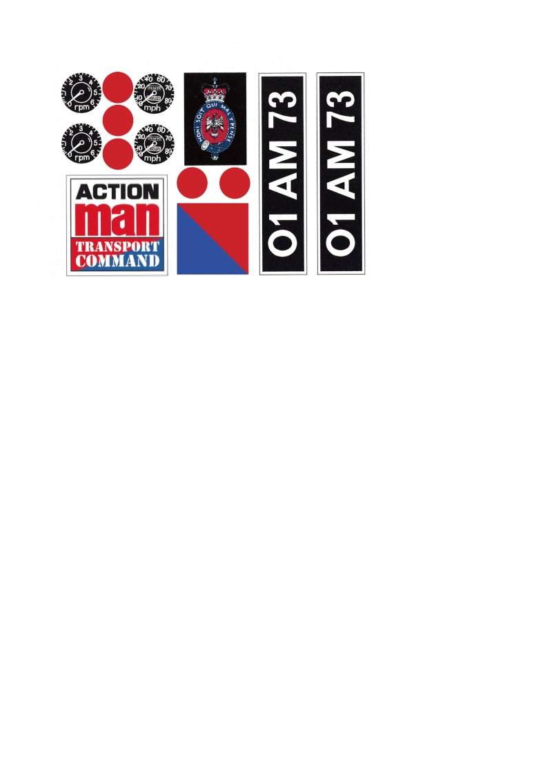 Replacement VAM stickers  Landro10