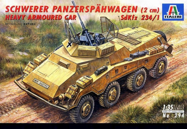 Schwerer Panzerspahwagen SdKfz 234/1 Italeri 1/35   13352310