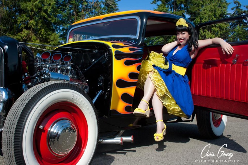 hot rod, custom and classic car babes - Page 5 10489911