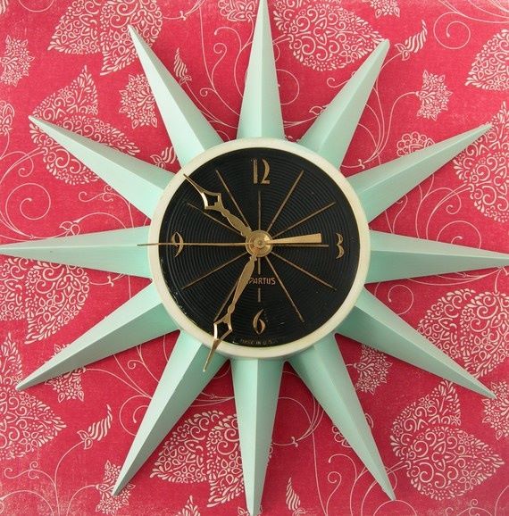 Horloges & Reveils fifties - 1950's clocks 10628311