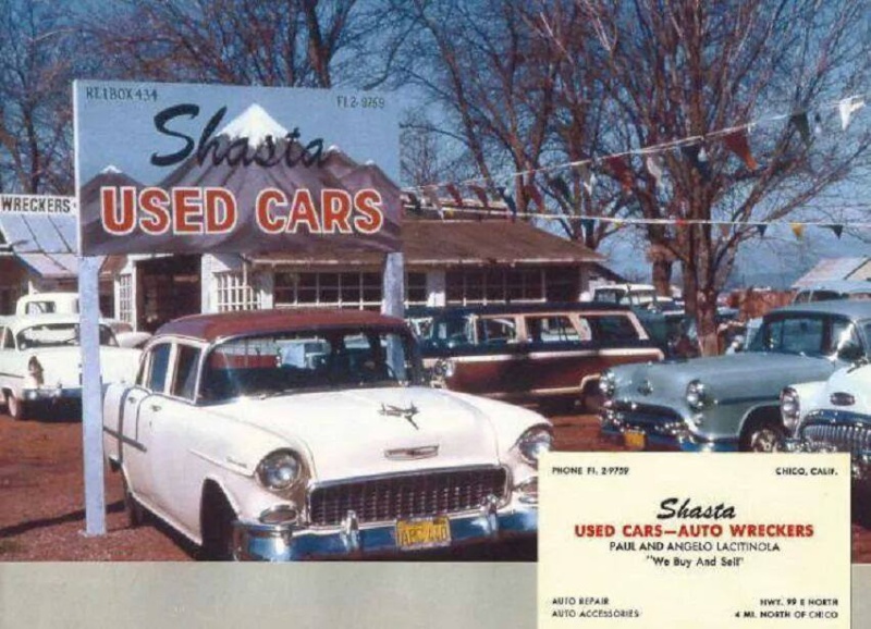 Car Showrooms & Dealerships - Concessionnaires automobiles - 1950s - 1960s 10868212